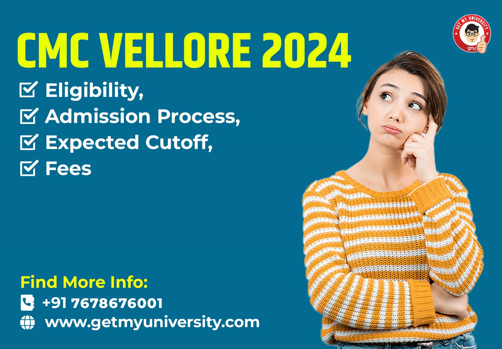 CMC Vellore Eligibility, Admission Process, Expected Cutoff, Fees for 2024